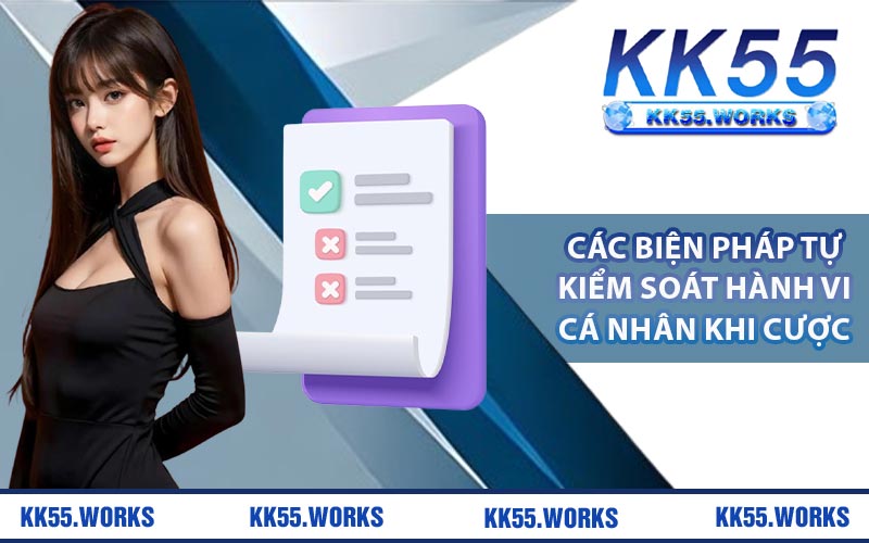 Các biện pháp tự kiểm soát hành vi cá nhân khi cược