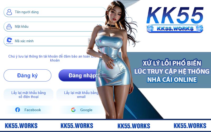 Xử lý lỗi phổ biến lúc truy cập hệ thống nhà cái online